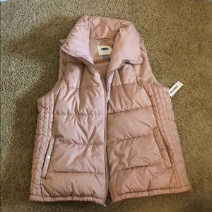 Old Navy pink vest